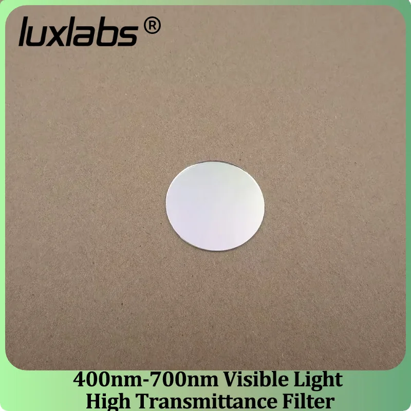 400nm-700nm Visible Light High Transmittance Filter Infrared Cut-off Red Green Blue Yellow Light Filter Lens