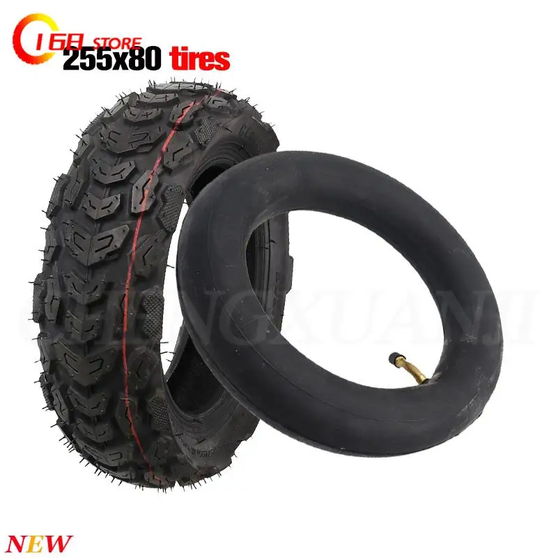 255x80 Tire 255*80 Inner Tube Outer Tyre 10 Inch Off-road Tire for Electric Scooter Speedual Grace 10 Zero 10X 10 * 3 tyre