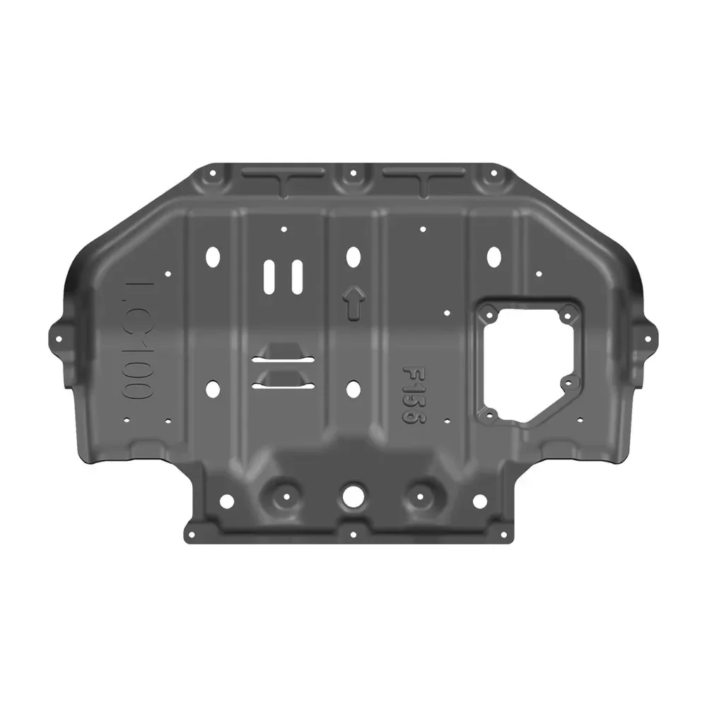 4X4 Exterior Accessories Car Underbody Protection Kit Aluminum  Engine Shield Gearbox Guard Skid Plate for Toyota LC 100