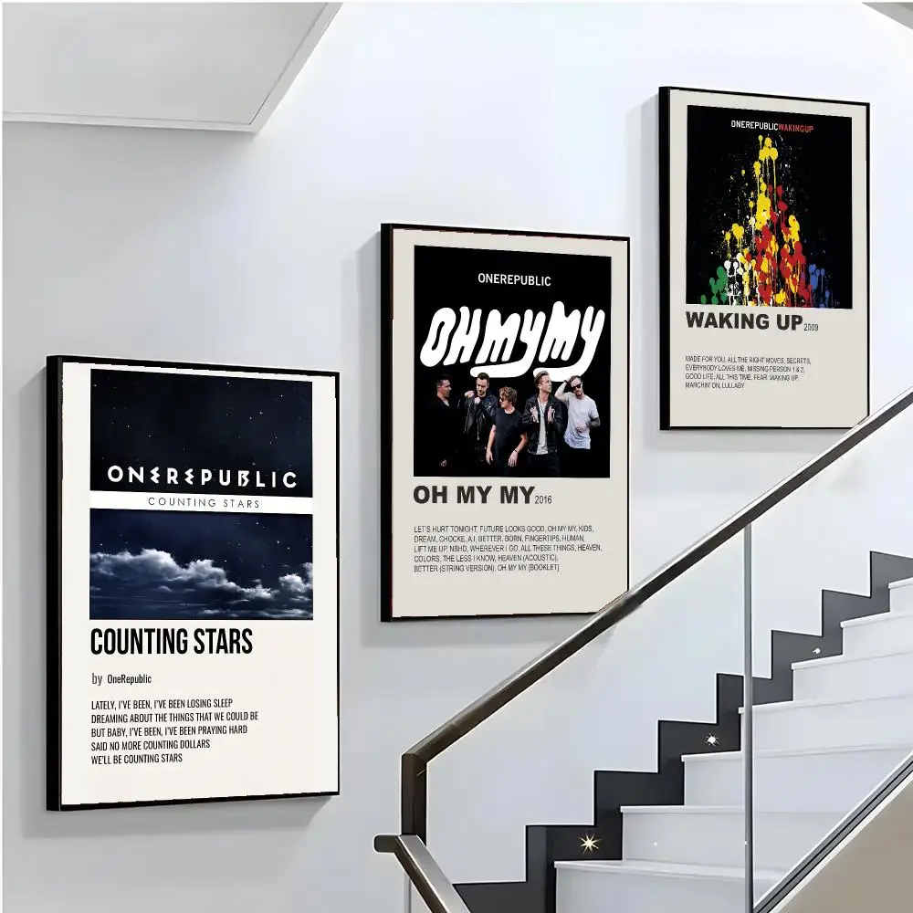 O-Onerepublic A-Album Poster HD Print Wall Art for Bedroom Living Room Office Bar Home Decor Aesthetic Print