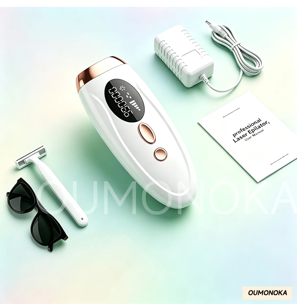 Damen Permanenter Laser-Epilator Elektrisches Haarentfernungsgerät IPL Gesichtshaarentferner Rasiergerät für weibliche Gesichtshaare – Detail 22