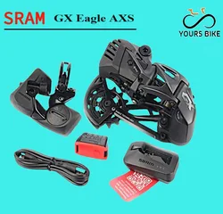 SRAM GX Eagle AXS 12 Speed12V MTB Electronic Bicycle Groupset Wireless Trigger Shifter Lever Rear Derailleur Battery Charger Kit