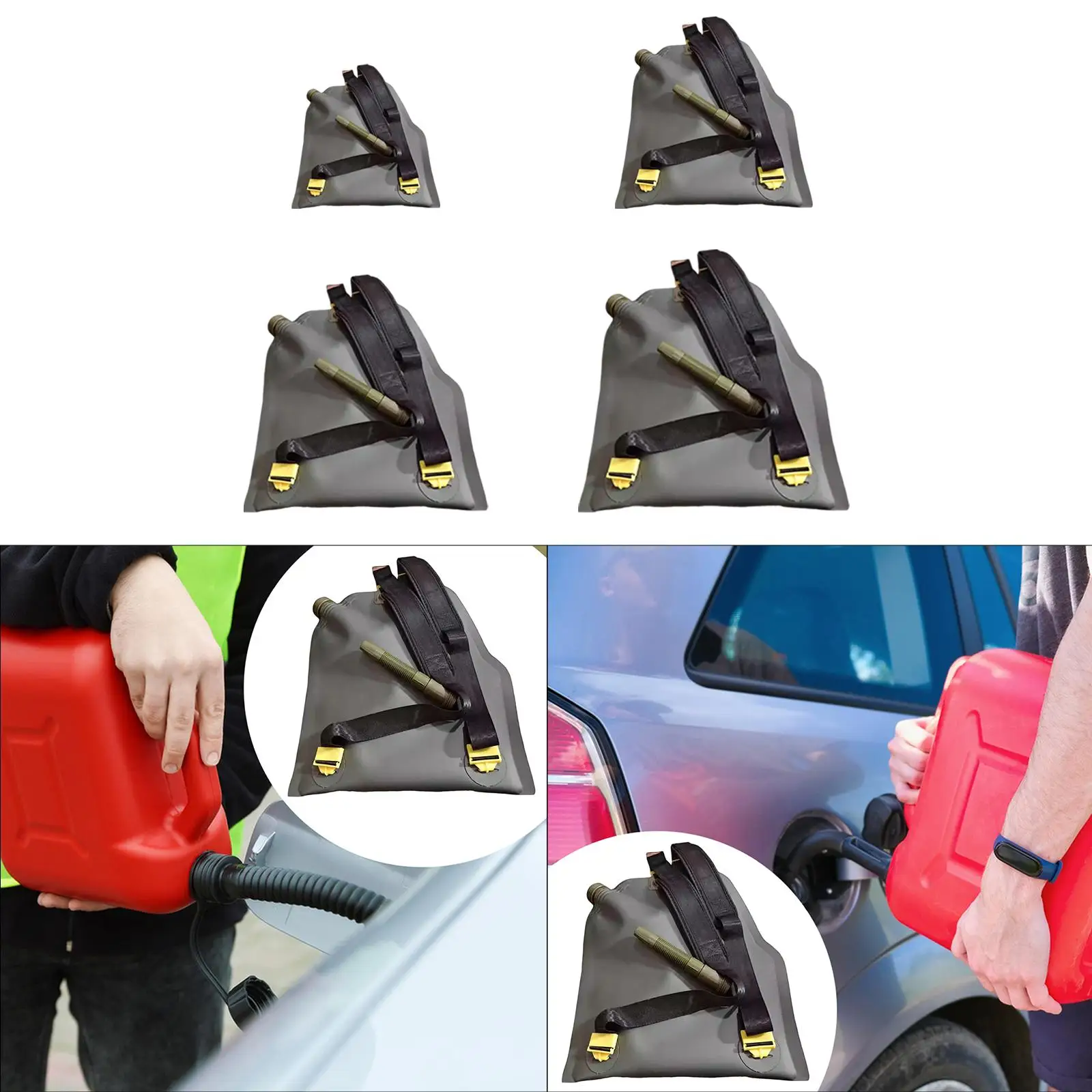 

Foldable Petrol Oil Container Bag Portable Accessory Handheld Bladder