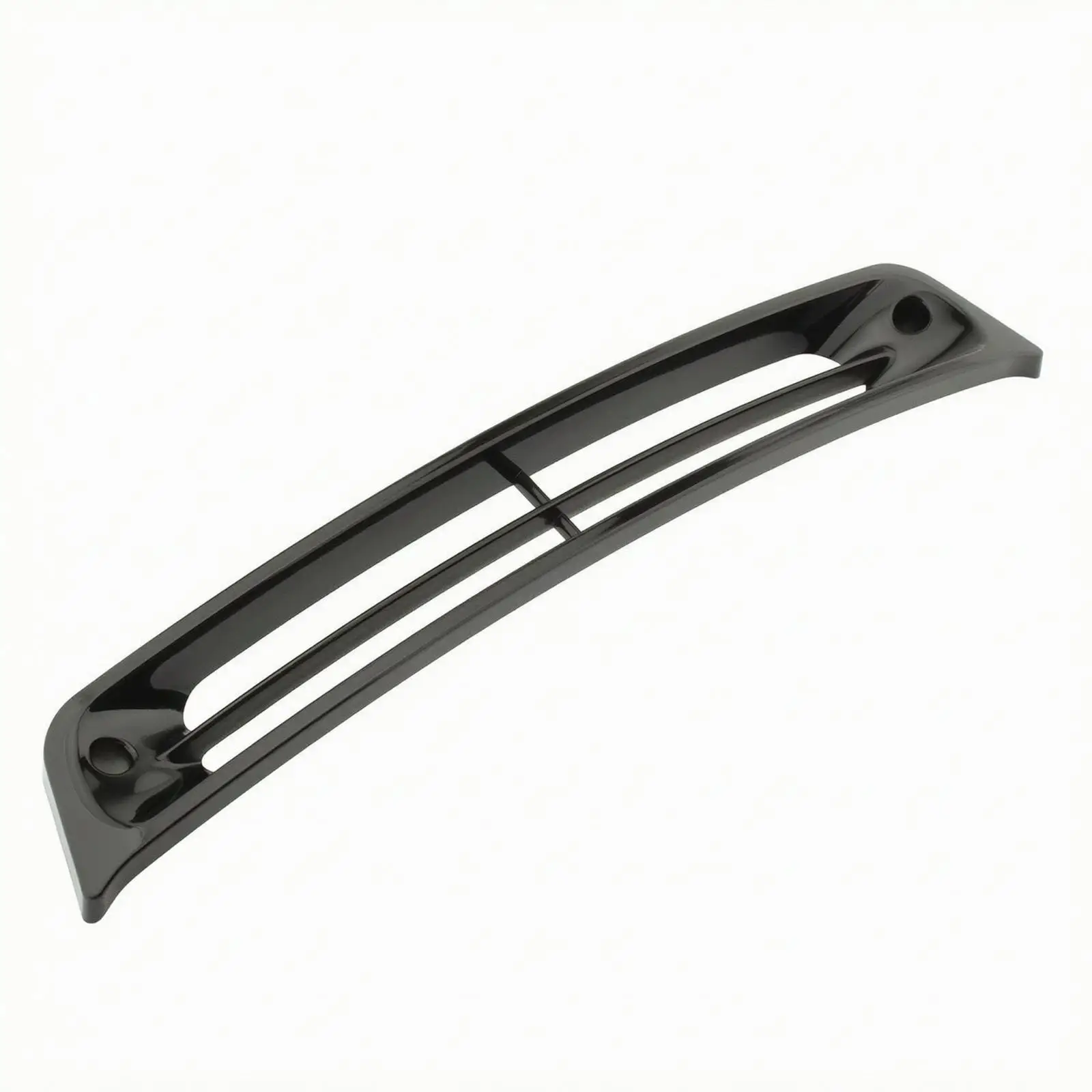 Slotted Front Fairing Vent Cover Curved Rectangular Shape, Fairing Vent Cover with Screws, for Styling Refresh