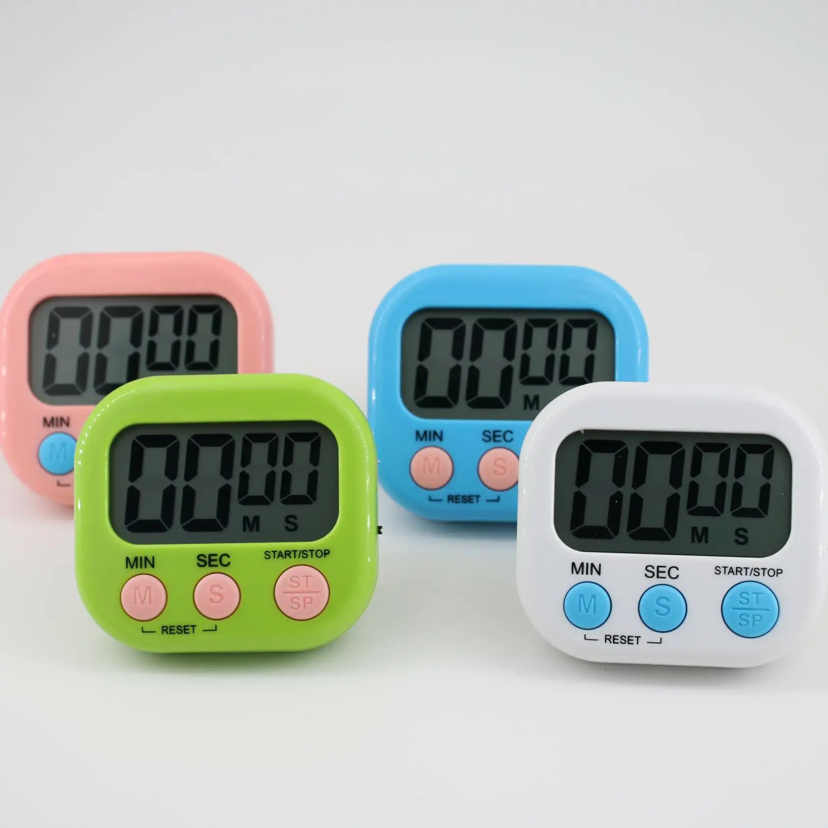 

Kitchen Timer Magnetic LCD Digital Countdown Stopwatch With Stand Practical Cooking Baking Sports Alarm Clock Reminder Tools