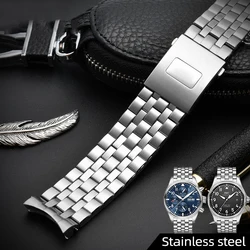 20mm 21mm Stainless Steel Watch Strap Men Watch Band for IWC Pilot  Bracelet Mark 17 18 Little Prince IW377717