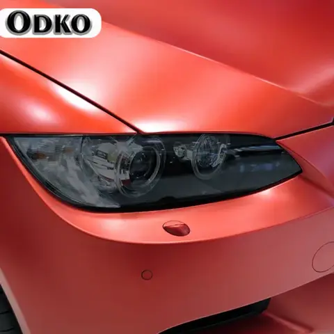 Car Headlight Tint Smoked Black Protective Film Front Light Transparent TPU Sticker For BMW M3 E90 E92 E93 2007-2013 Accessories 10 best sales 335d e92 - №10