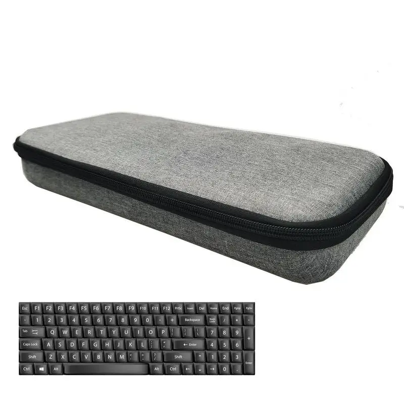 Keyboard Storage Bag For MX Mechanical Mini Protable Waterproof Handbag Carrying Case Shockproof Advanced Wireless Keyboard Case