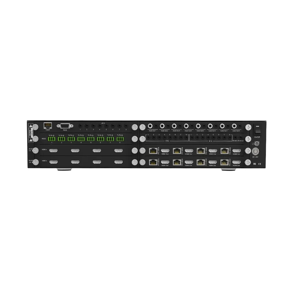 Hdbaset Matrix 4x4 8x8 Matrix 4k260hz OEM Sticker HDbaset Matrix Switcher