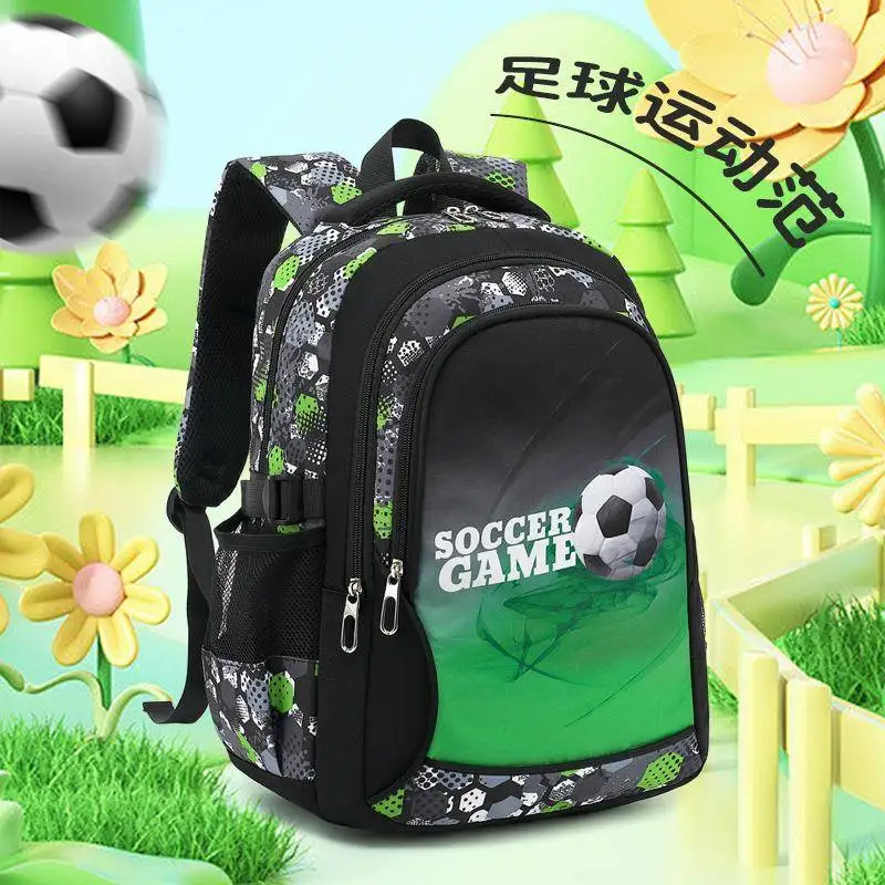 New Style Large Capacity Waterproof Backpack for Junior High School Students Casual Trendy Double Shoulder Bag Male Reduction...