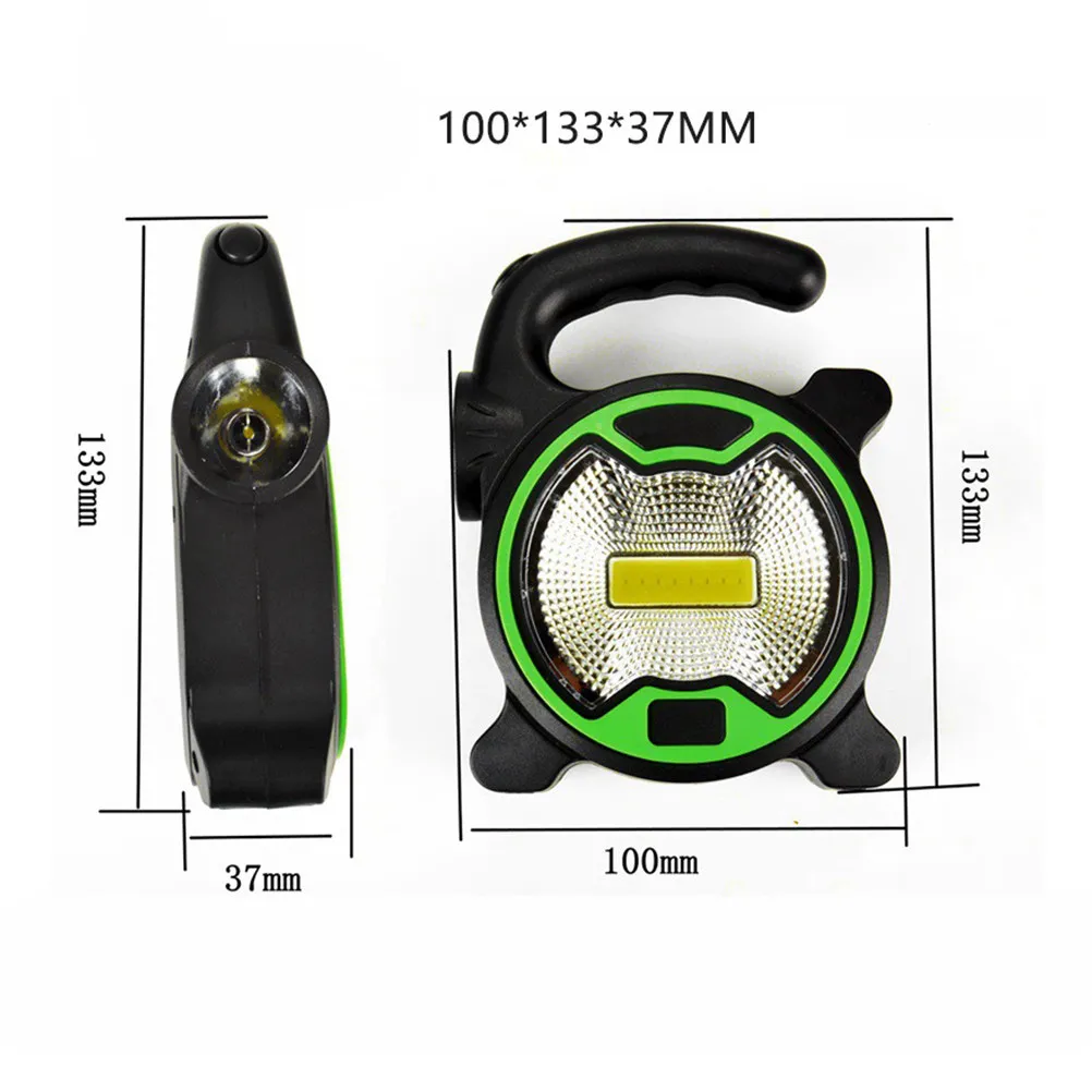 Portable Handheld COB Spotlight Work Light Powerful LED Camping Lantern for Home Travel Emergency Fishing Hunting Night Light - view 6