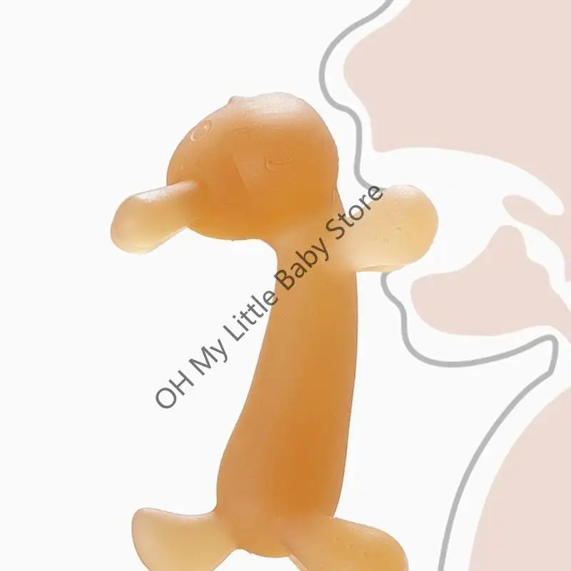 

M76C Chewable Teething Toy Teething Babies Teether Silicone Teething Toy