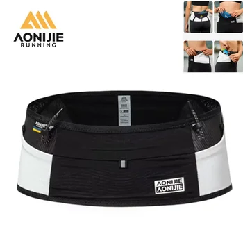AONIJIE Mannelijke Vrouwelijke W8121 Elastische Sport Heuptas Running Funny Pack Marathon Race Nummer Riem Zak Voor Bergbeklimmen Race