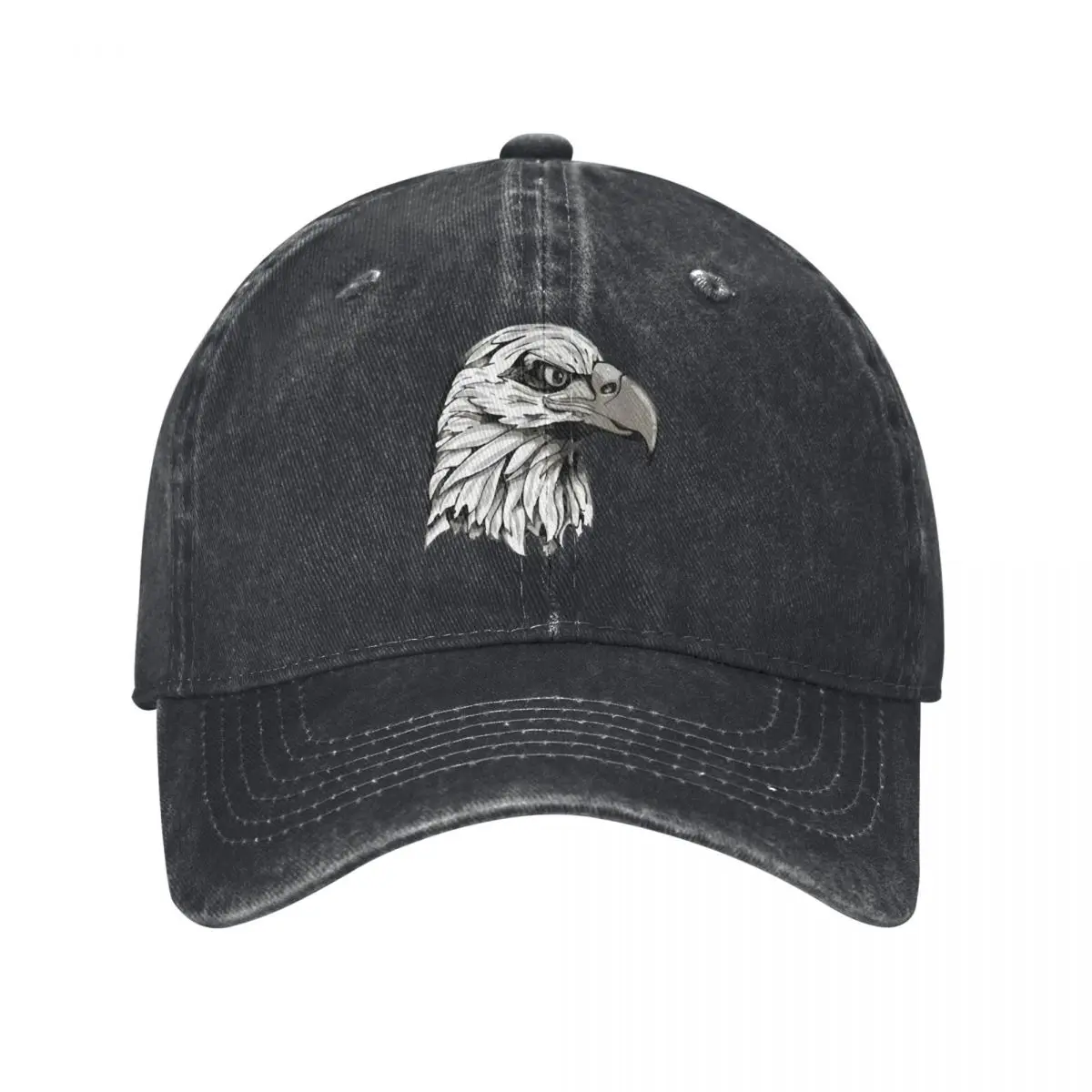 Bald Eagle Head Baseball Cap Animal y2k Retro Men Women Hip Hop Hats Sun Visors Outdoor Sun Baseball Caps Gift