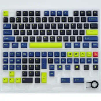 Krytka kláves GMK 129 kláves Night Runner, třešňový profil, DYE-SUB PBT, s výškou 1,75U a 2U Shift pro mechanickou klávesnici MX Switch 8 nejlepší prodej Krytka klávesy Shift 1,75u - №8