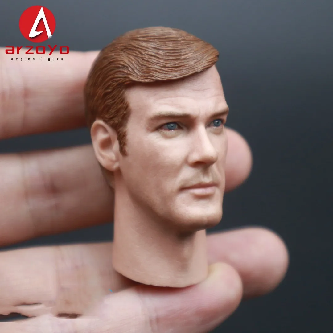 IN VOORRAAD 1/6 Britse Infanterie Mannelijke Soldaat Head Sculpt Carving Leger Model Fit 12 ''Soldaat Action Figure Body poppen