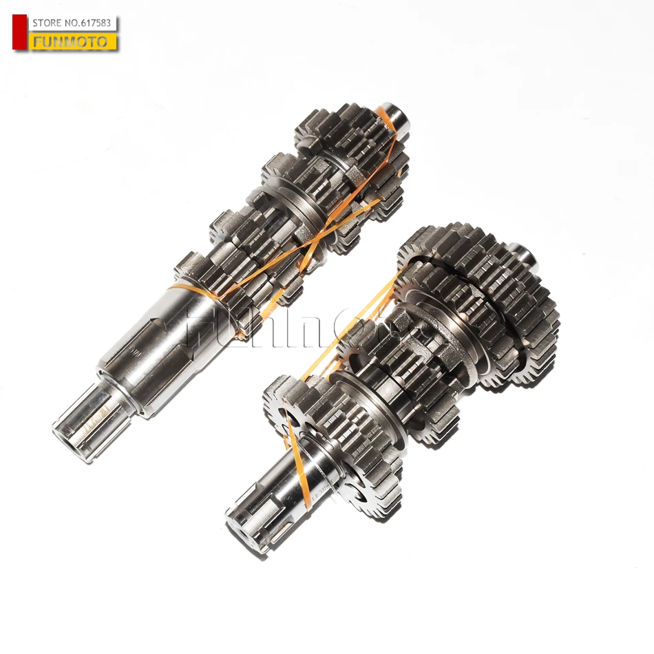 

Main Gearshaft and Countershaft Suit For LF250 CG250-B/LIFAN 167FMM-M/CGP 150 200 250