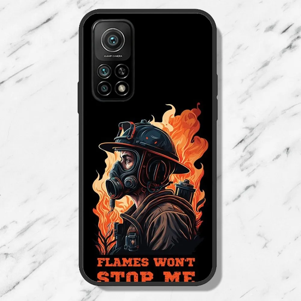 F-Firefighter H-Heroes Phone Case For Samsung Galaxy S21 S22 S23 S24 Ultra S20 Lite S30 Note Black Shell