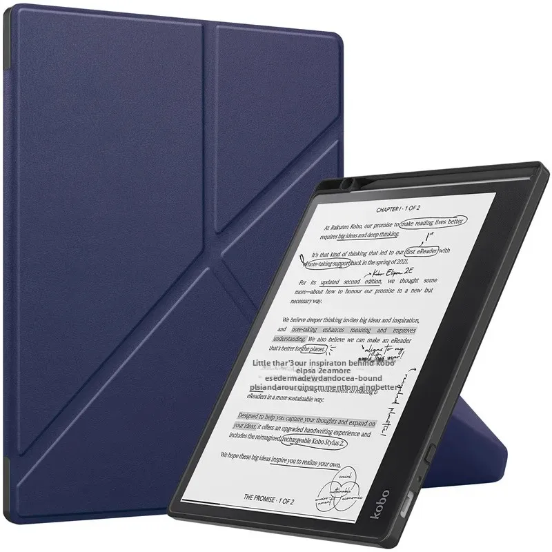 Transformable Kobo Elipsa 2e Electronic Book Protective Cover Full Enclosure Shell Compatible with New Model Tablet Case
