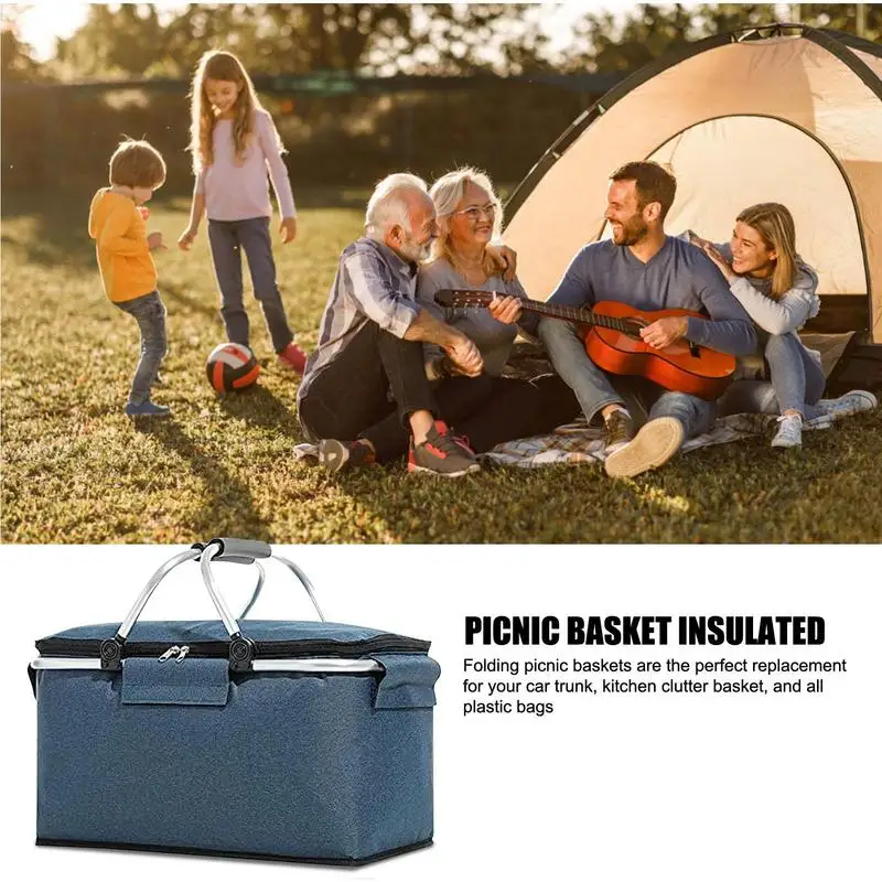 Insulated Thermal Insulation Cooler Bag Insulated Cold Insulation Large Capacity Portable Lunch Bag Zipper Picnic Tin Foil Bag