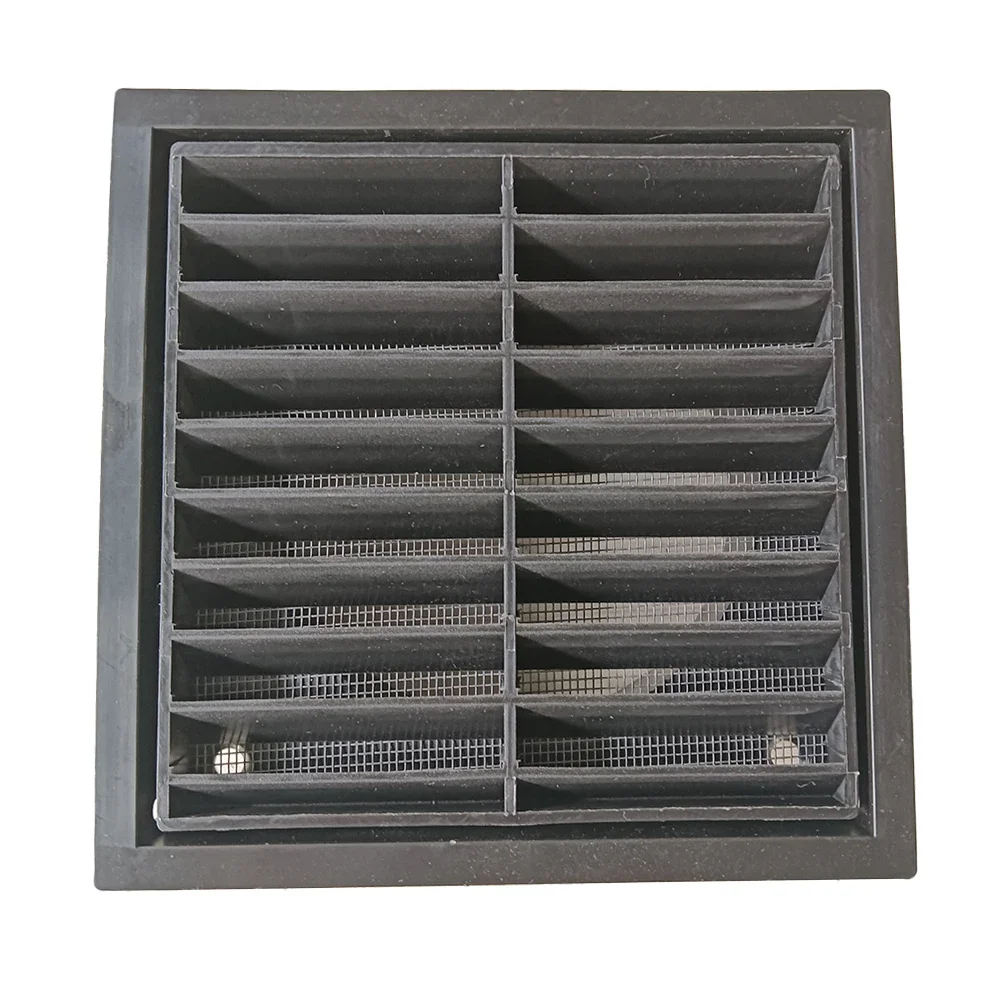 Fan Fixed Grille Air Outlet Cover Indoor Use Sturdy PP Material Versatile Application Wall Or Ceiling Installation