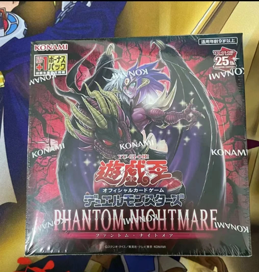 Original Asian English Yu Gi Oh Card Game Rule Board Duel Structure Dec: Phantom Nightmare 1203 Supplemental Pack