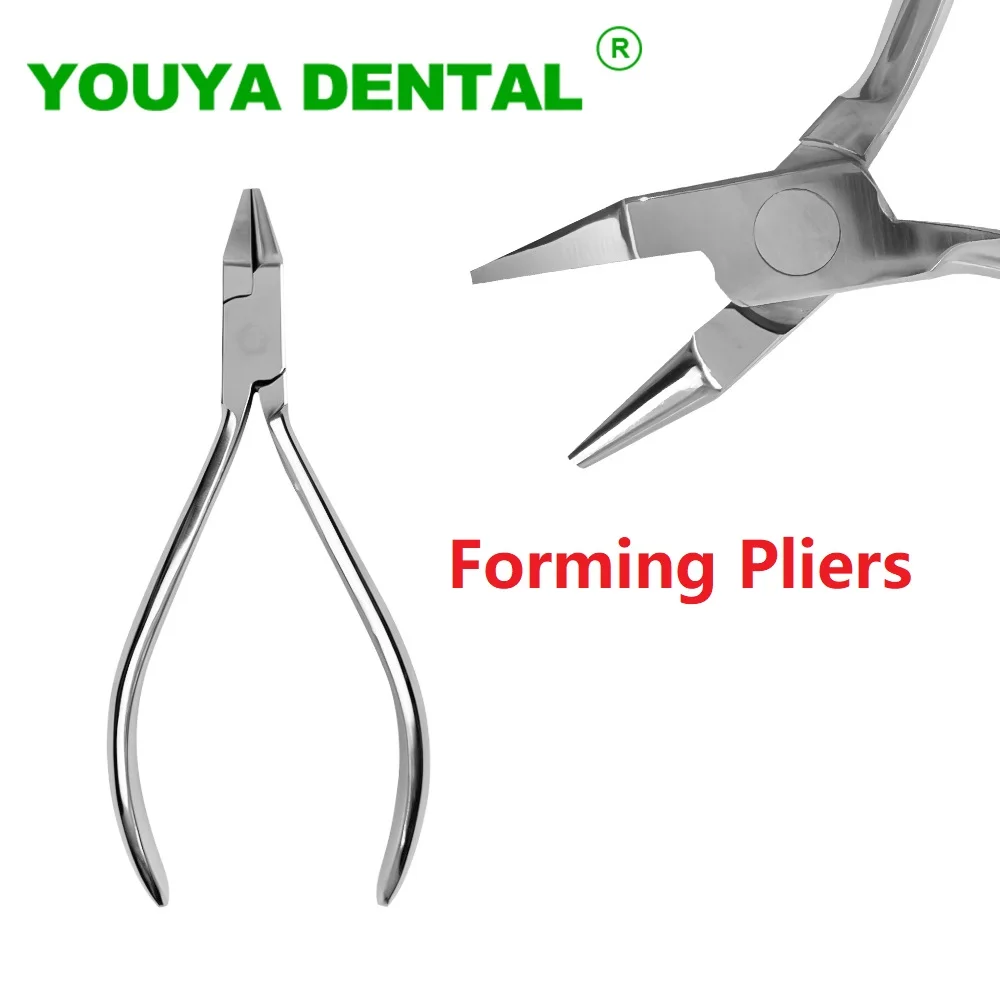 Dental Pliers Wire Bending Loop Forming Tools Orthodontist Forceps For Forming Hammer Metal Crown And Ring Dentistry Instrument