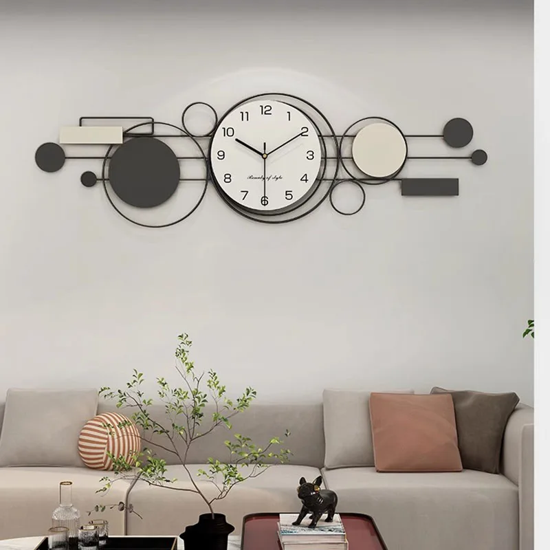 Modern Hanging Wall Clock Quiet Minimalist Vintage Plastics Dining Room Wall Clock Acrylic Zegar Na Ścianę Home Decoration