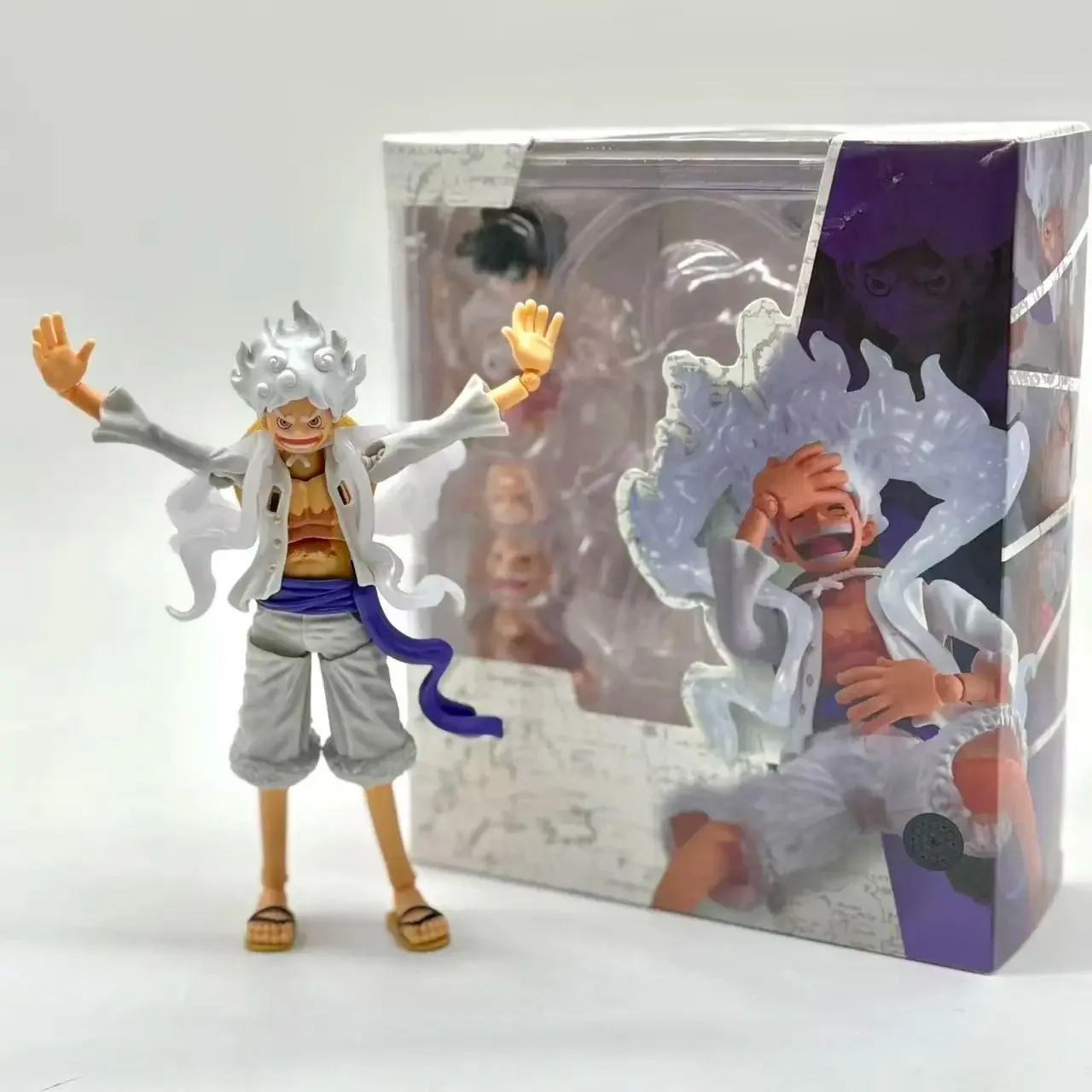 

Luffy Anime Figure Gear Fifth Sun God Nika Luffy Action Figurine PVC Model Anime Manga Collection Decoration Birthday Toys Gifts