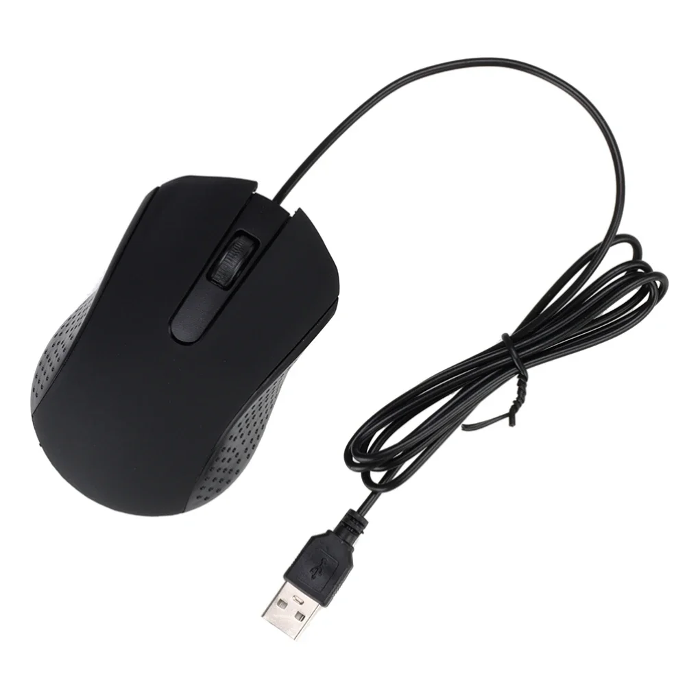 

200pcs Optical USB Wired Game Mouse 3 Buttons Computer Gaming Mice for PC Laptops Notebook Accessories