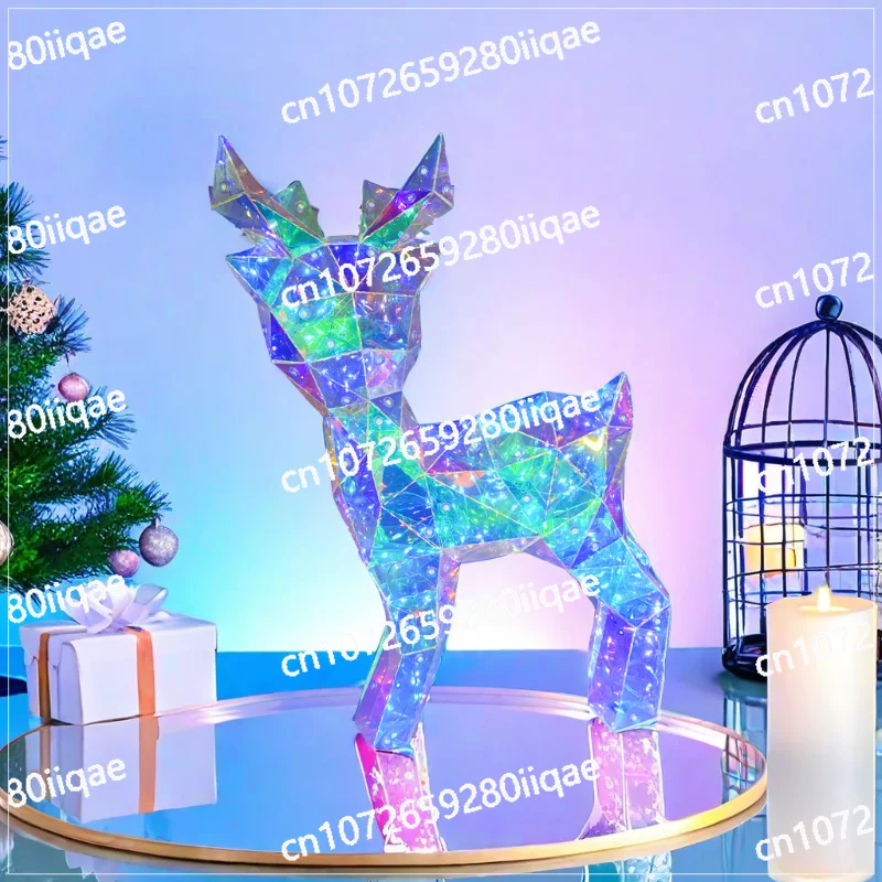 Glowing Christmas Symphony Deer Christmas Decoration Gift Symphony Creative Gift Ornament