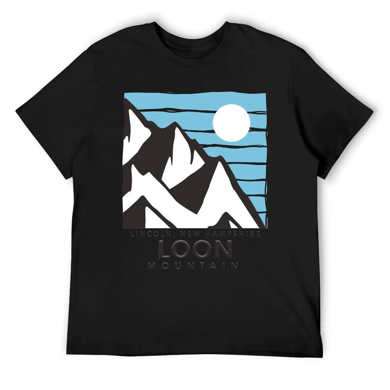 

Loon Mountain, Lincoln, NH T-Shirt Aesthetic clothing plain summer tops customizeds men tshirt