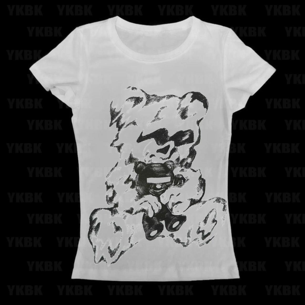 Aesthetic Vintage T-Shirts Y2k Style Crop Tops Clothes Baby Tees Women Tops Y2k Short Sleeve 2000s Gothic Punk Spider Graphic Te
