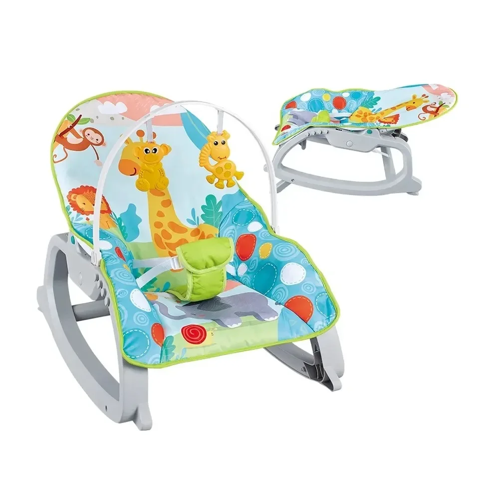 Children Toys Newest Multi Function Baby Rocker Chairs Pendant Comfort Baby Boy Toy Rocking Chair With Vibrating Music