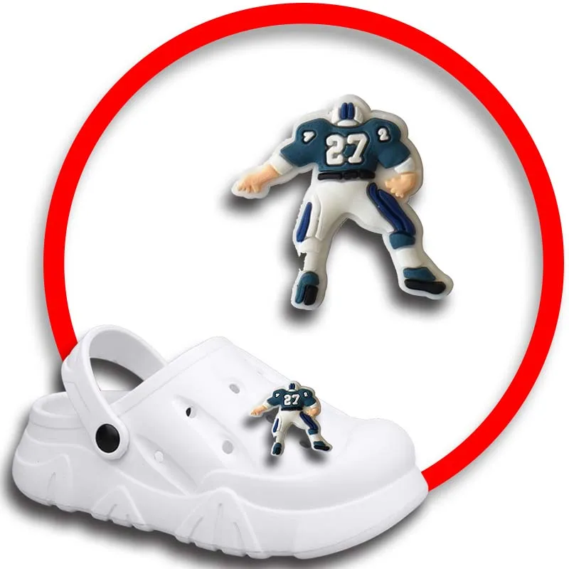 Beisebol Encantos de Sapato para Sandálias Crocs, Mulheres Tamancos Pins, Sapatos Decorações Acessório, Emblemas Masculinos, Meninos e Meninas, Acessórios Infantis