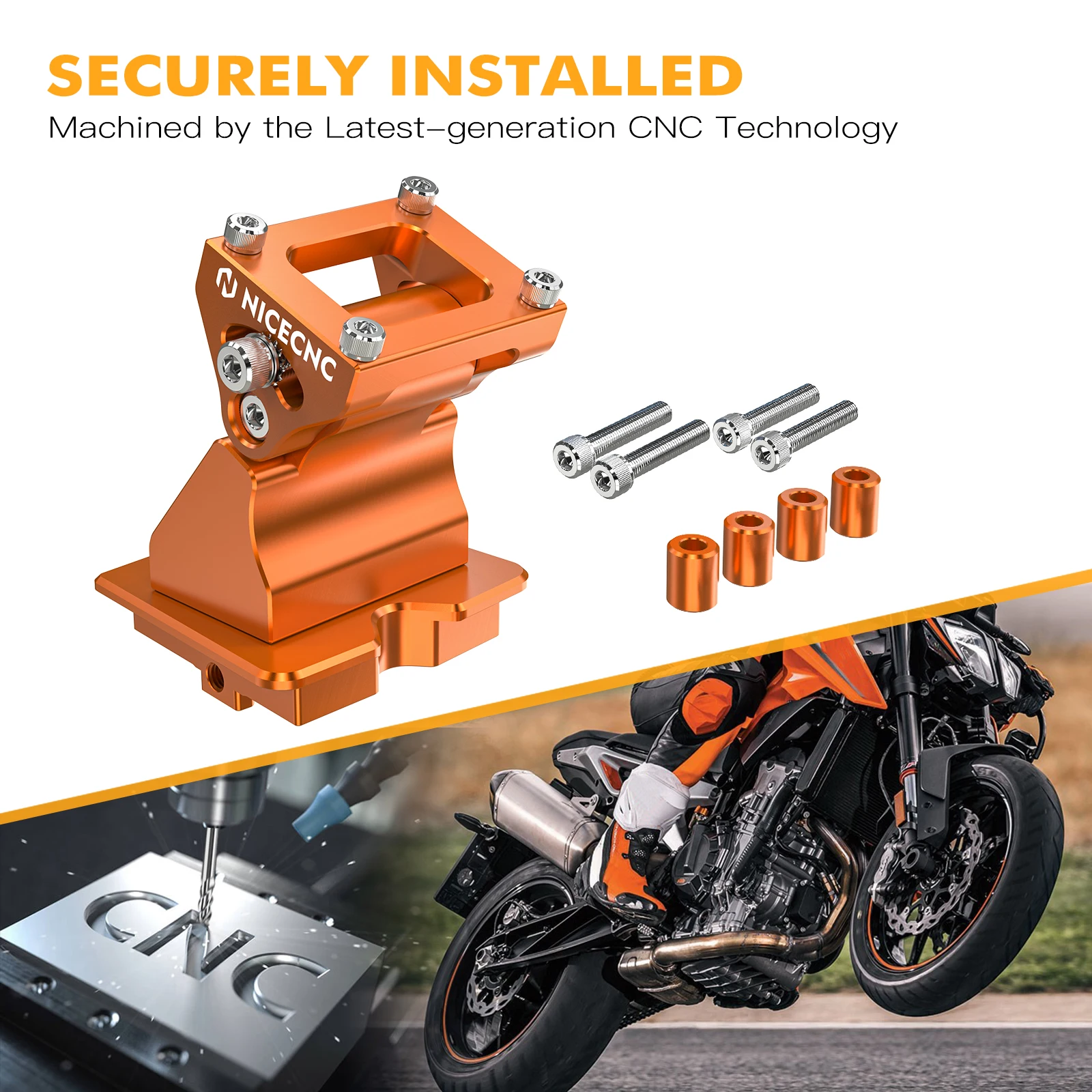 Navigations-GPS-Halterung für Husqvarna Norden 901 2022-2025, 790 890 Adventure R/Rally/S 2019-2022, 390 ADV 2020-2024 – Detail 9
