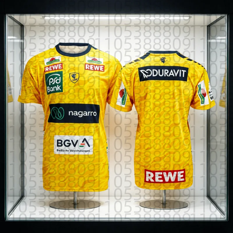 26 New Rhein Neckar Löwen HBL Deutsches Handball-Trikot Modisches T-Shirt für Kinder Lässiges und Bequemes Schnelltrocknendes Oberteil - Eltern-Kind – Detail 2