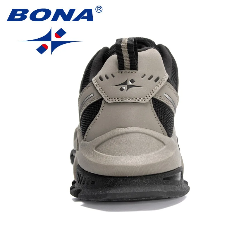 BONA 2022 New Designers Classics Running Shoes Men Sports Shoes Comfortable Sneakers Man Walking Jogging Footwear Mansculino