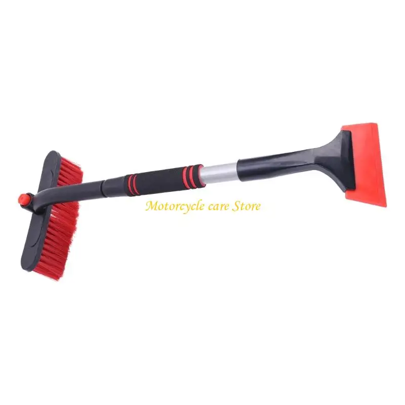 U75F Retractable Snow Scraper Brush for Windshields and Exterior Surfaces