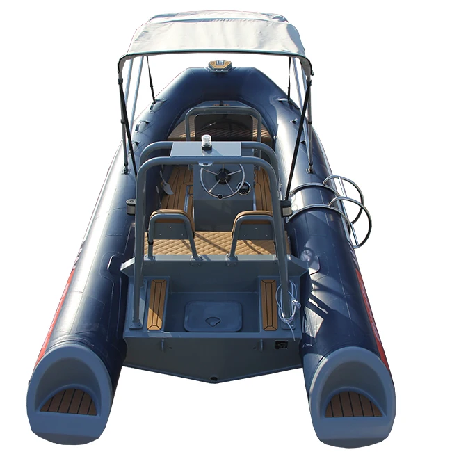 16ft 8 Capacity Orca/Hypalon/PVC Aluminum Hull RHIB 480 Inflatable Boat for Sale