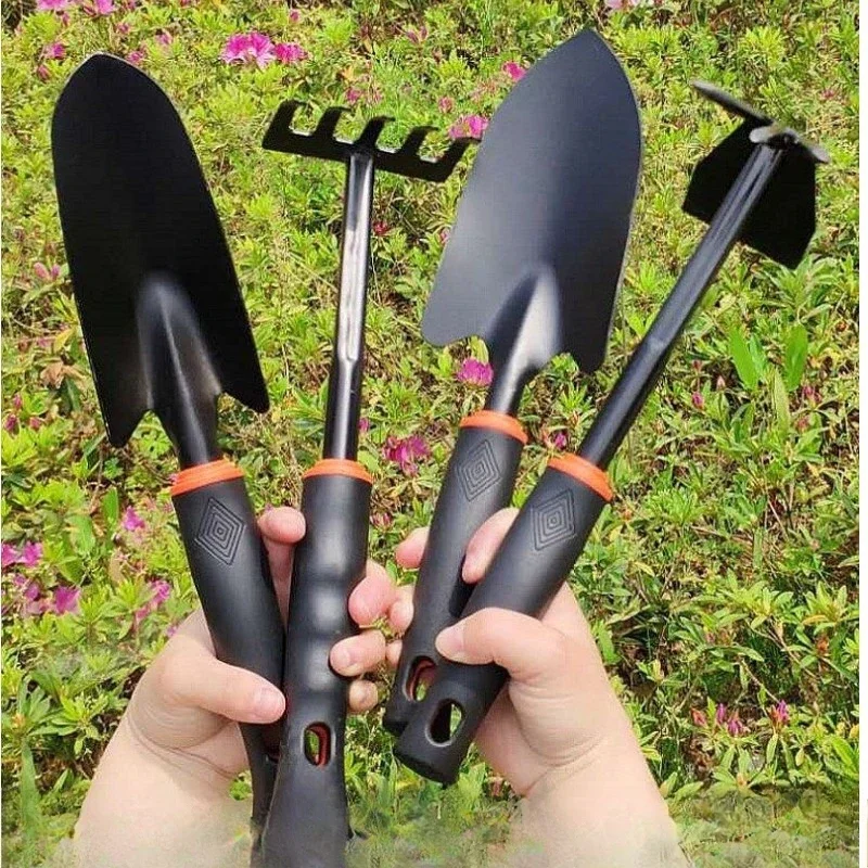 

Garden Shovel Hand Shovel Soft Rubberized Non-Slip Handle use for Transplanting Weeding Moving and Smoothing Digging Planting