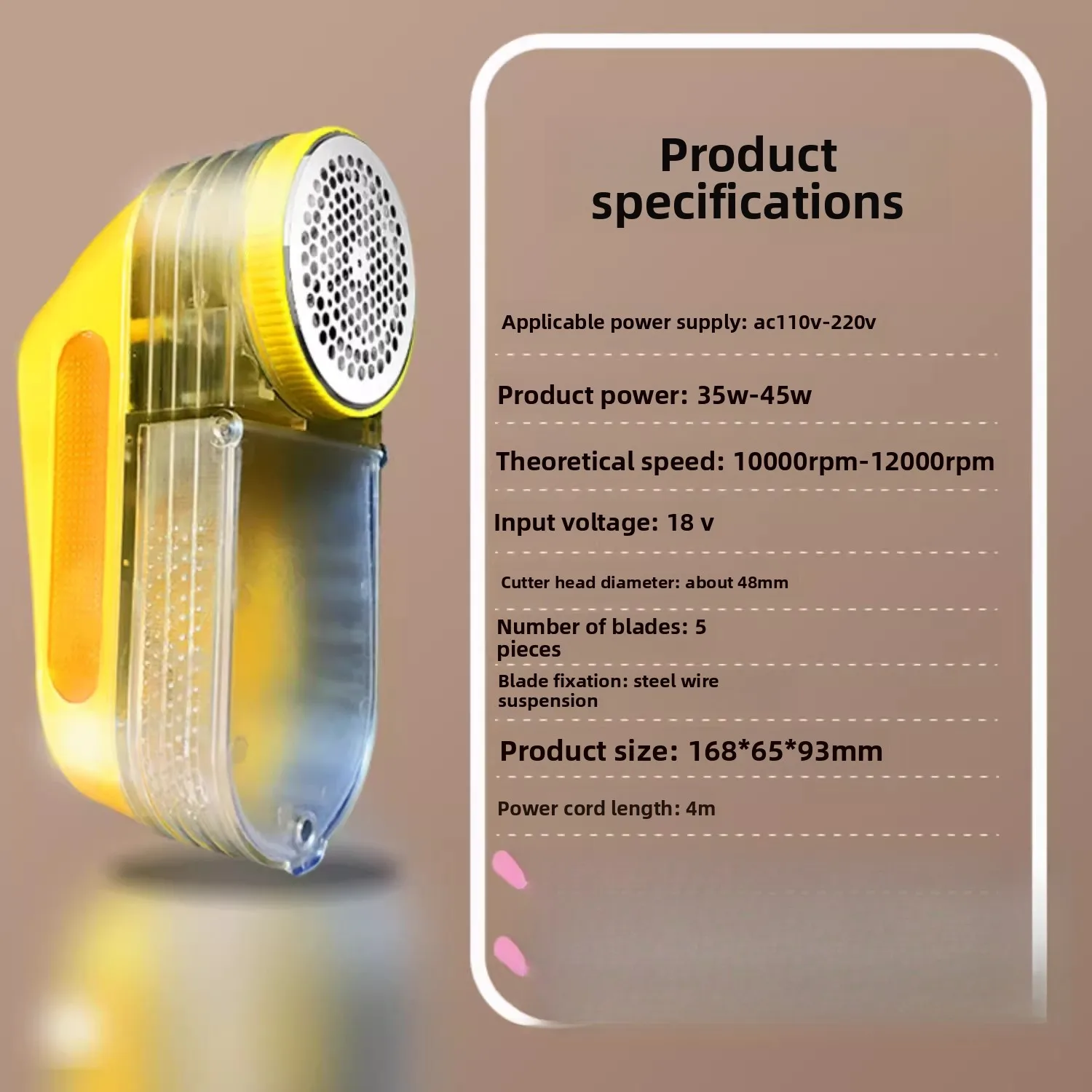 Hairball trimmer high-power dry cleaner special shaving machine shaving machine clothes hairball remover