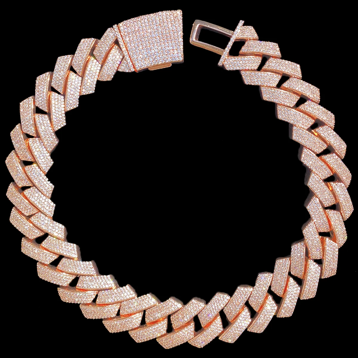 Męski naszyjnik hip-hopowy Aok – Cuban Link Chain 12Mm recenzja i cena