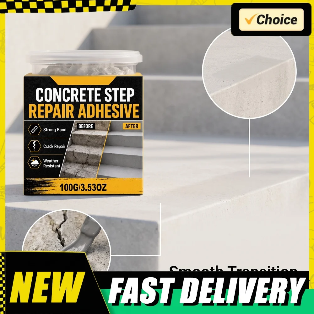 Concrete Repair for Foundation AB Epoxy Adhesive Waterproof Crack Filler Heavy Duty for Stairs Walkways