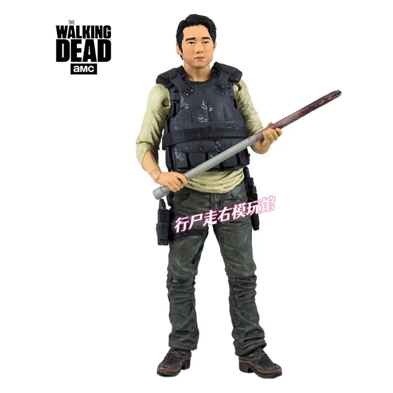 Original GLENN Walking Dead Movie 5 Inch 1/12 Action Figures Scale Model Collectible Toy Holiday Gift