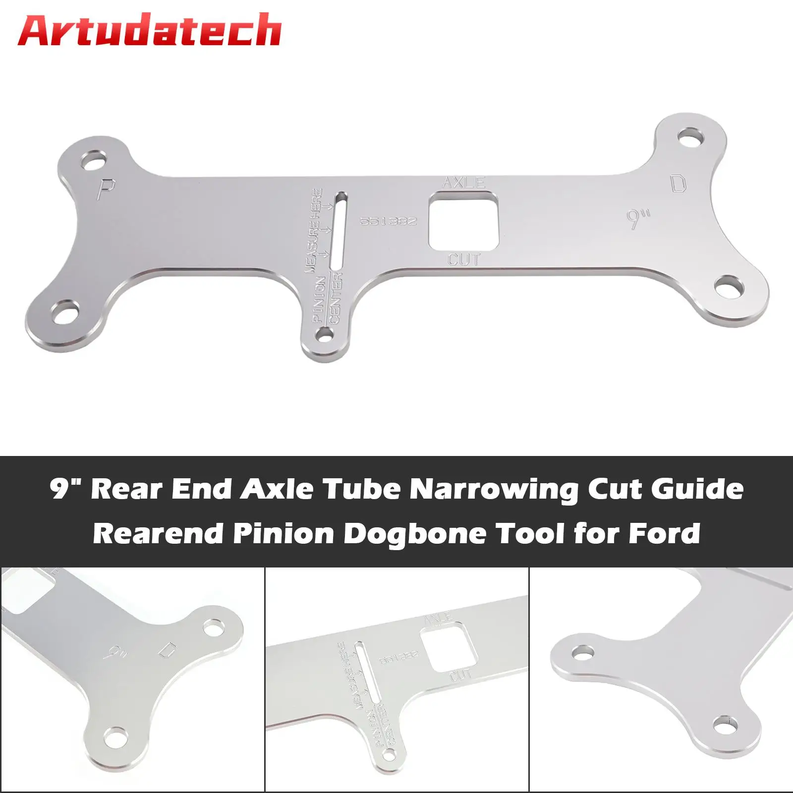 

Artudatech 9-дюймовая задняя ось, трубка, узкая направляющая для резки, задняя шестерня, инструмент для собачьей кости для Ford, автомобильные аксессуары