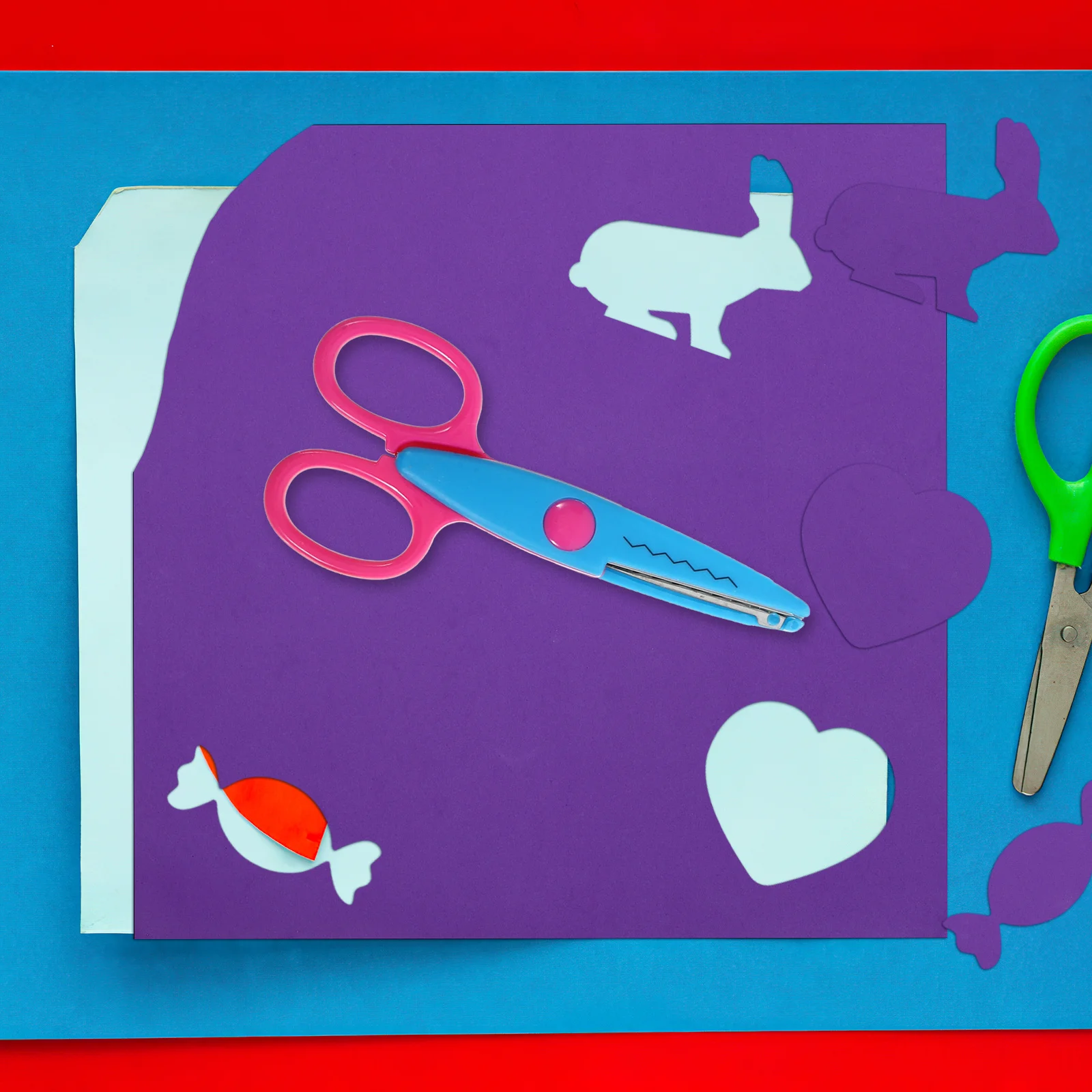 12 قطعة مجموعة مقص مقص للحرف اليدوية للطلاب قطع السلامة رياض الأطفال متعددة الأغراض لتقوم بها بنفسك سكرابوكينغ استخدام المكتب المنزلي #5