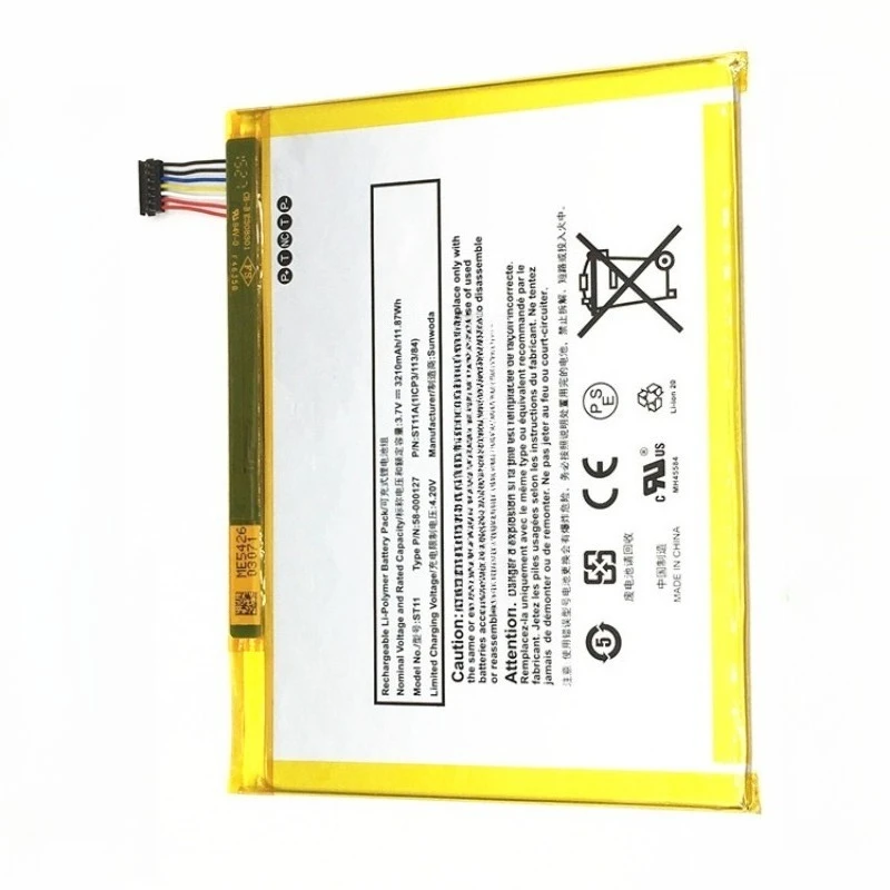 3210 мАч для планшета Kindle FireHD 8 SG98EG, аккумулятор 58-000127