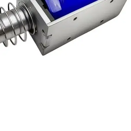 DC 12V 1. For 6a Push Pull Type For Mini DC Electromagnet Frame Spring Solenoid Magnet For Industrial Automation Control System