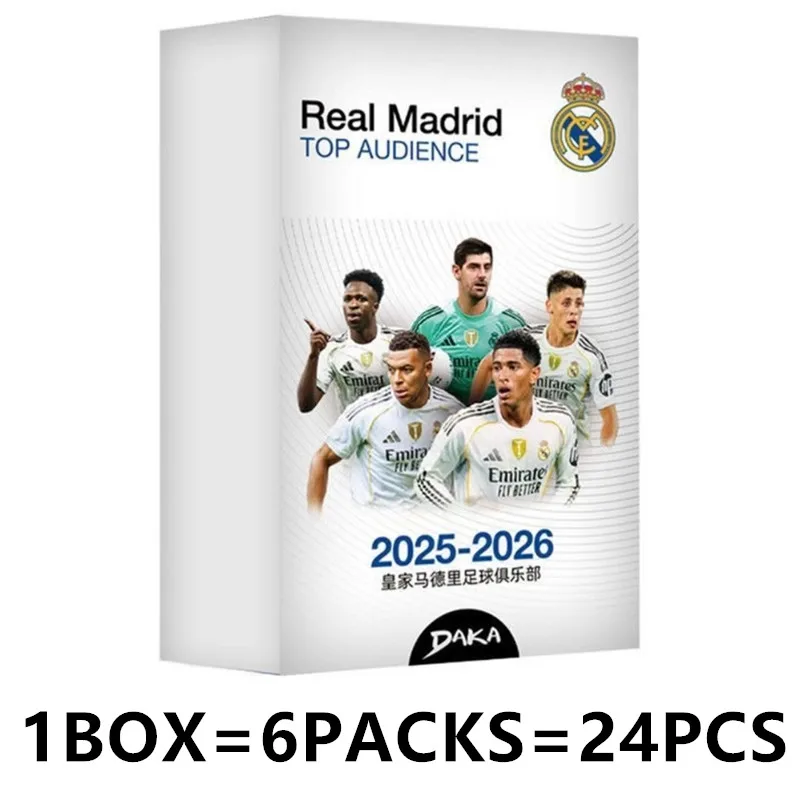 2025-26 DAKA Top Audience Real Madrid Barcelona Team Box Mbappe
